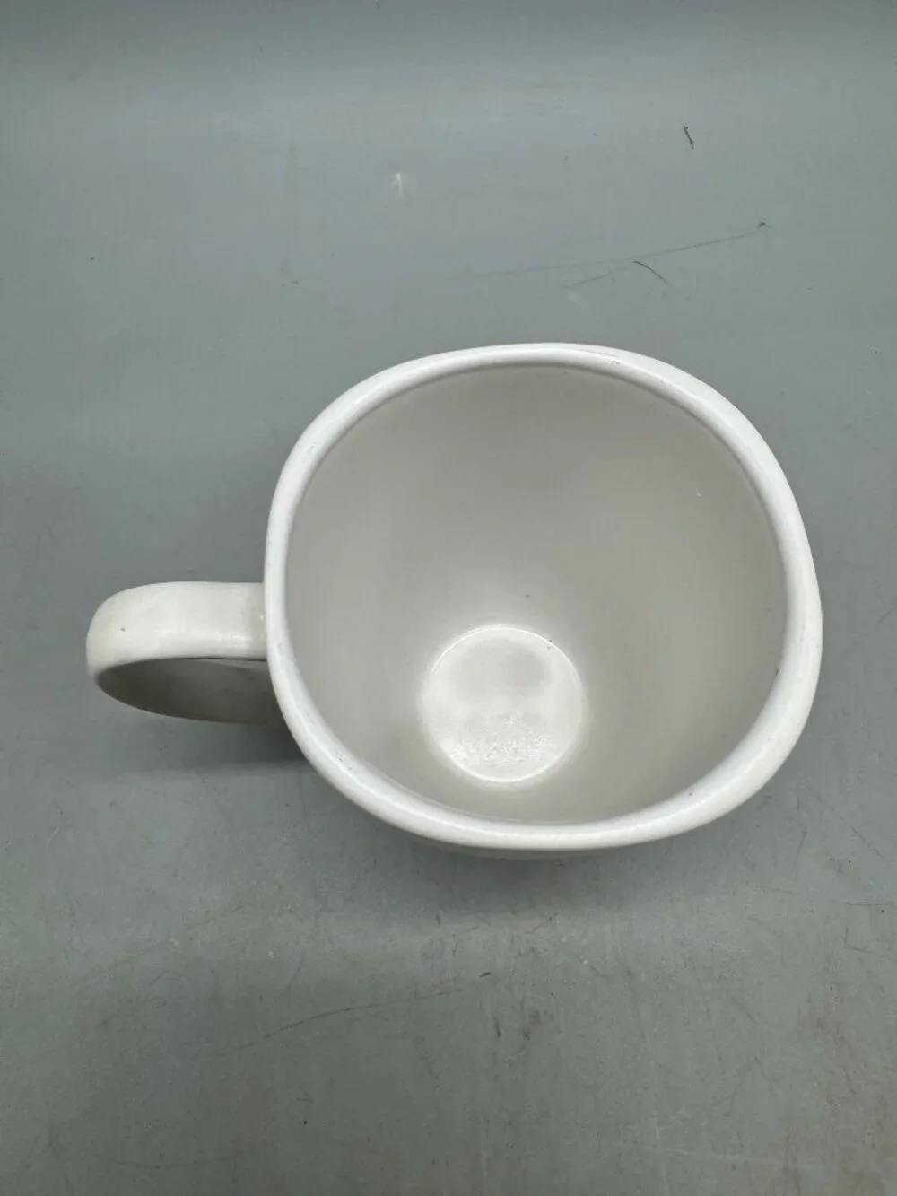 solid White Ceramic Coffee hot coco tea Mug cup 5x4
